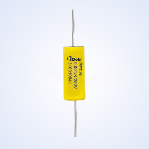 Plain Polyester Axial DC Capacitor (Non-Inductive)