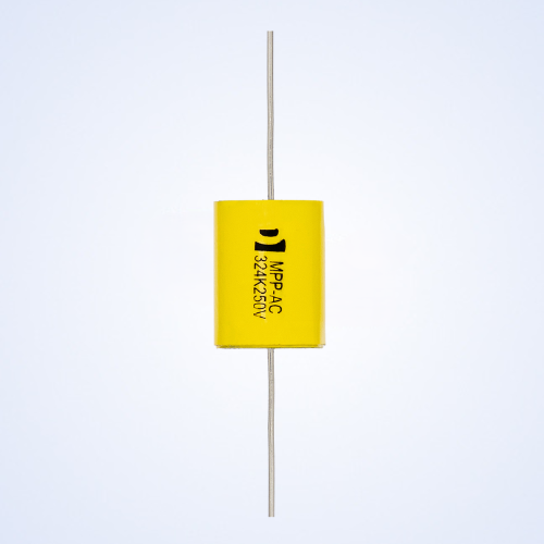 Metallized polypropylene DC Capacitor MPP- Round Axial Type