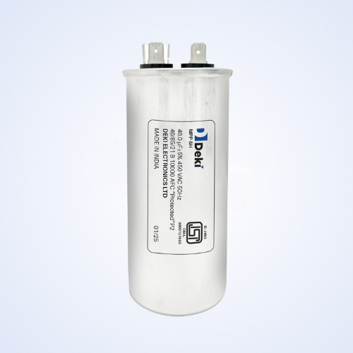 MOTOR RUN S2/P2 SINGLE CAPACITOR FOR AIR CONDITIONER - FASTON TERMINALS